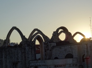 The Carmo Convent, ruins of the Gothic Church
